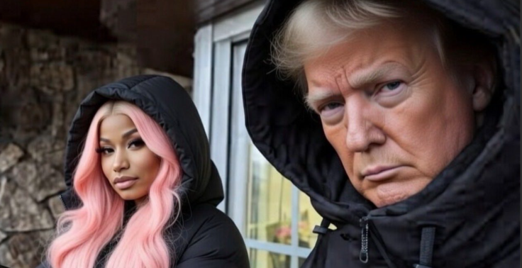 Nicki Minaj and Donald Trump
