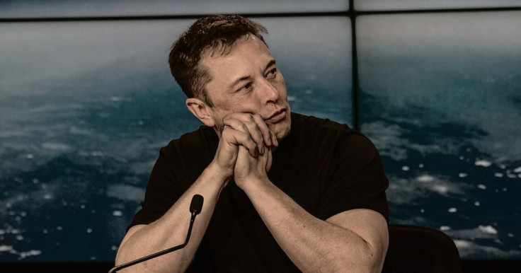 Elon Musk at a Press Conference