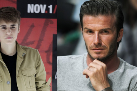 Justin Bieber Wants to be the Next David Beckham