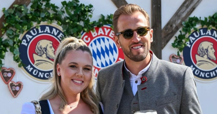 Katie Goodland and Harry Kane