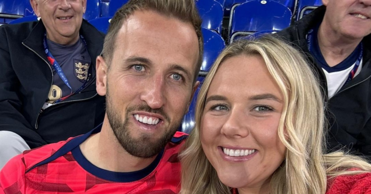 Katie Goodland and Harry Kane