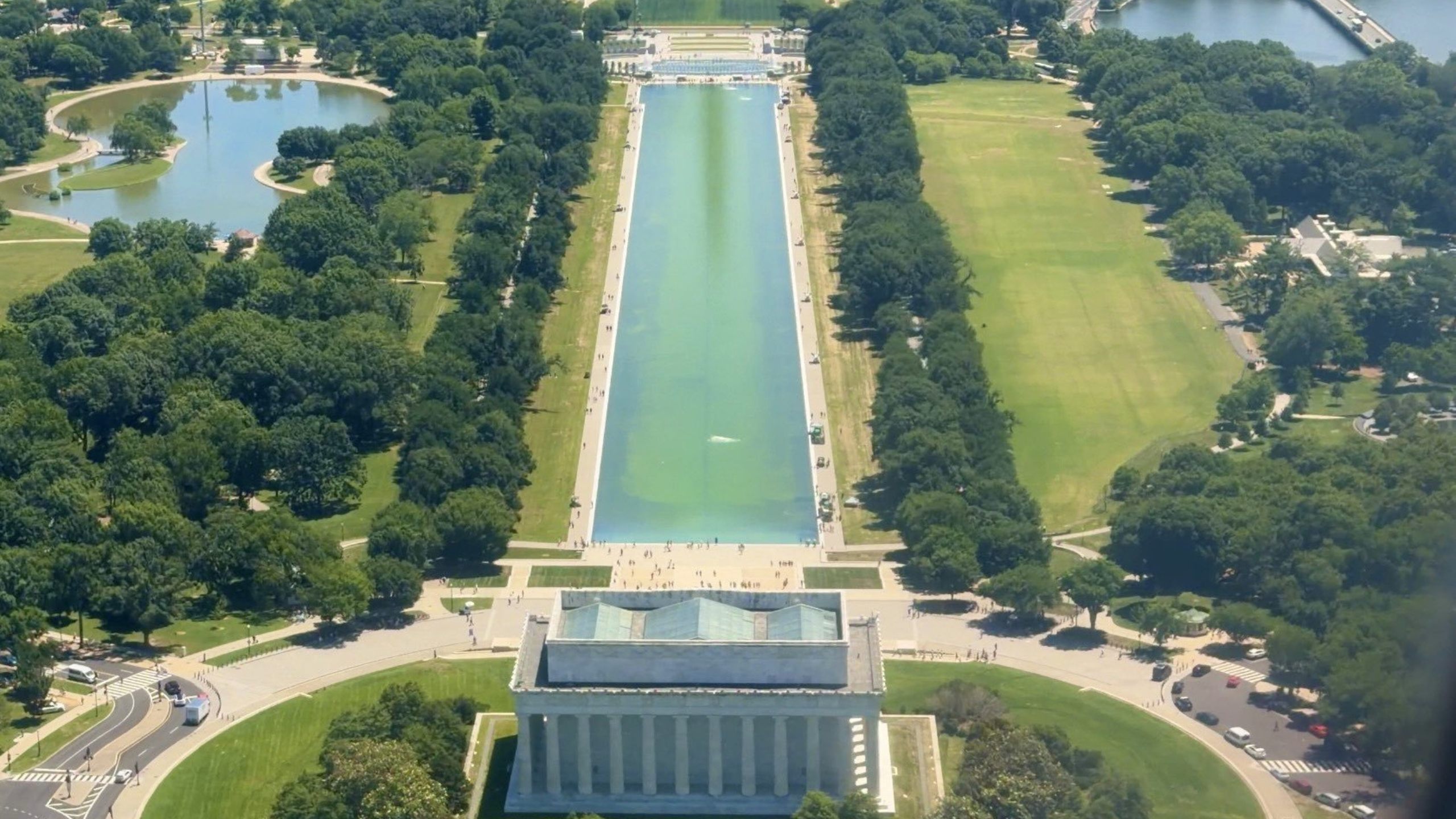Trump Splurges $14 Million in Tax Dollars on Reflecting Pool, Only for New Paint Job to Fail Within Days