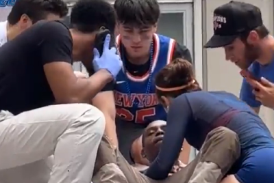 New York Knicks Parade Incident