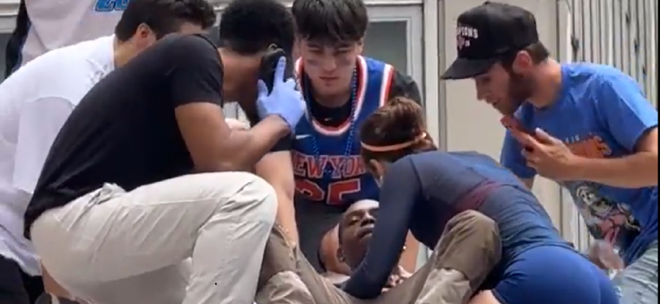 New York Knicks Parade Incident