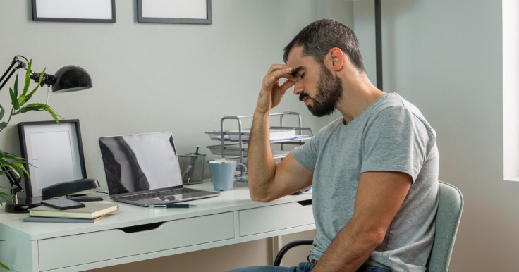 Stressed Remote Worker
