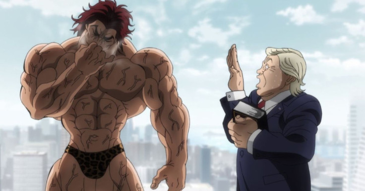 Yujiro Hanma and Trump Lookalike in Baki Anime