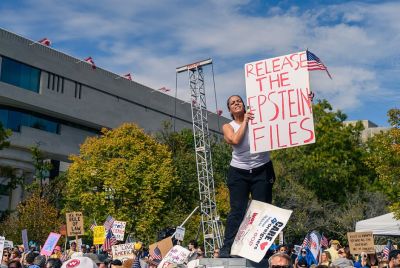 Epstein Files Rally