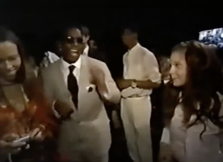 Diddy and Daveigh Chase