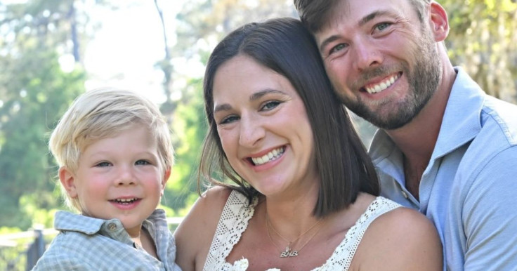 Sam Burns and his family