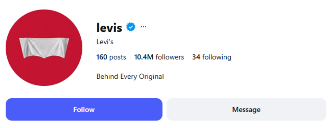 Levis Instagram 