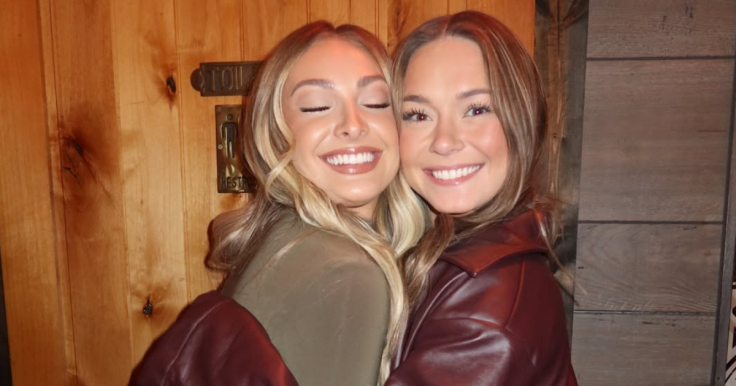 Jade Jones with Makenzi Kern