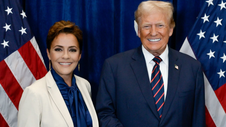 Kari Lake with Trump