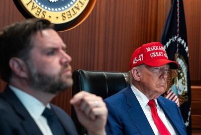 President Donald Trump and VP JD Vance