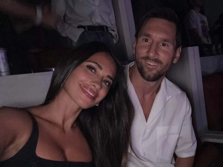 Lionel Messi and Antonela Roccuzzo