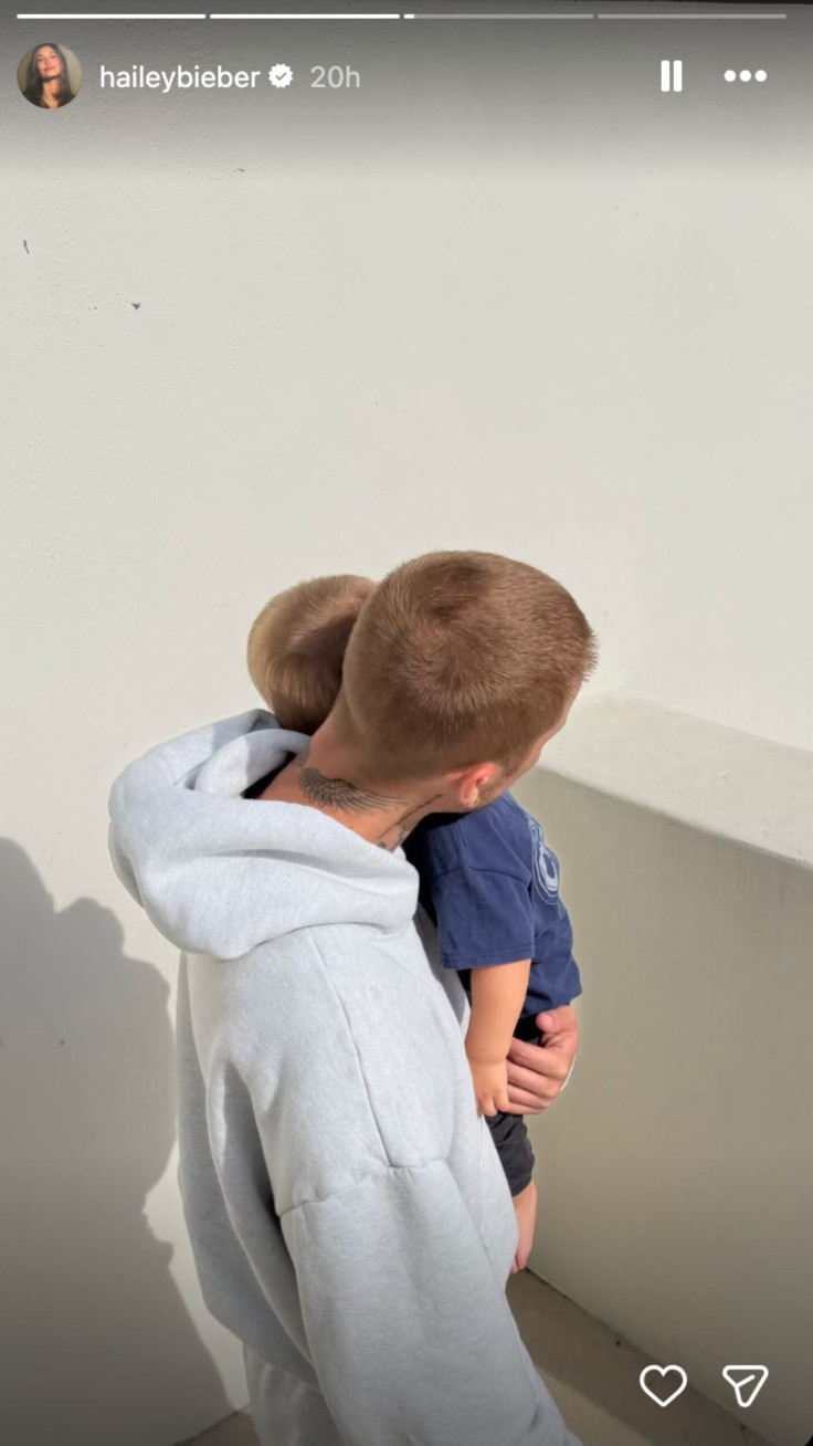 Justin and Jack Blues Bieber
