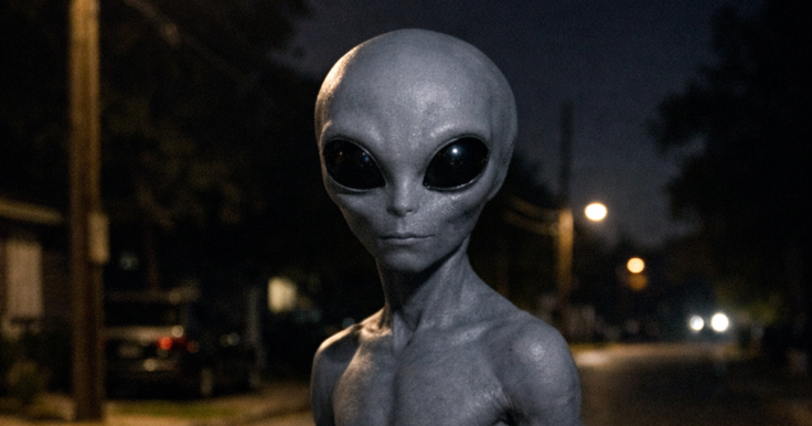 AI-generated image of an alien