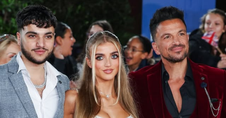 Peter Andre with children