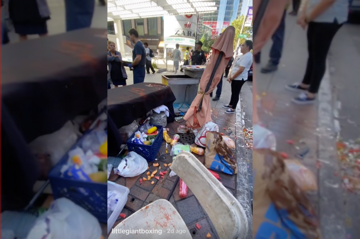 Martinez Hotdog Stall Destroyed