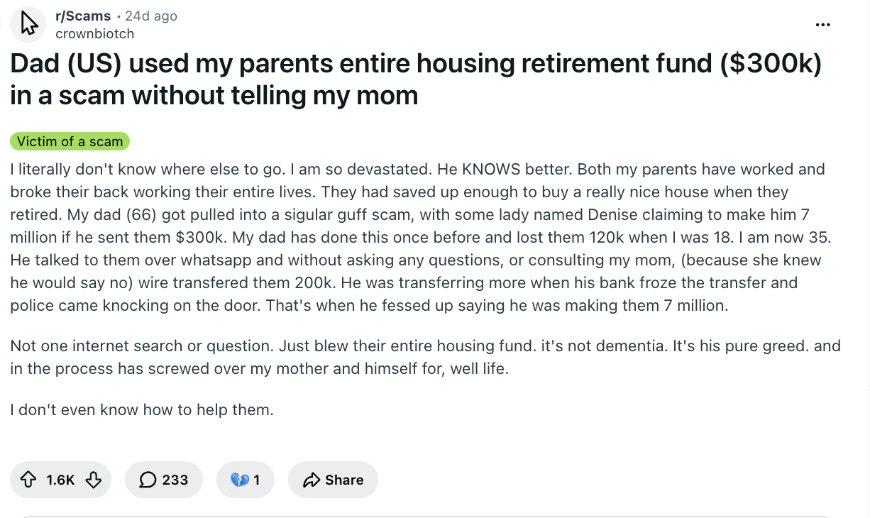 Scam