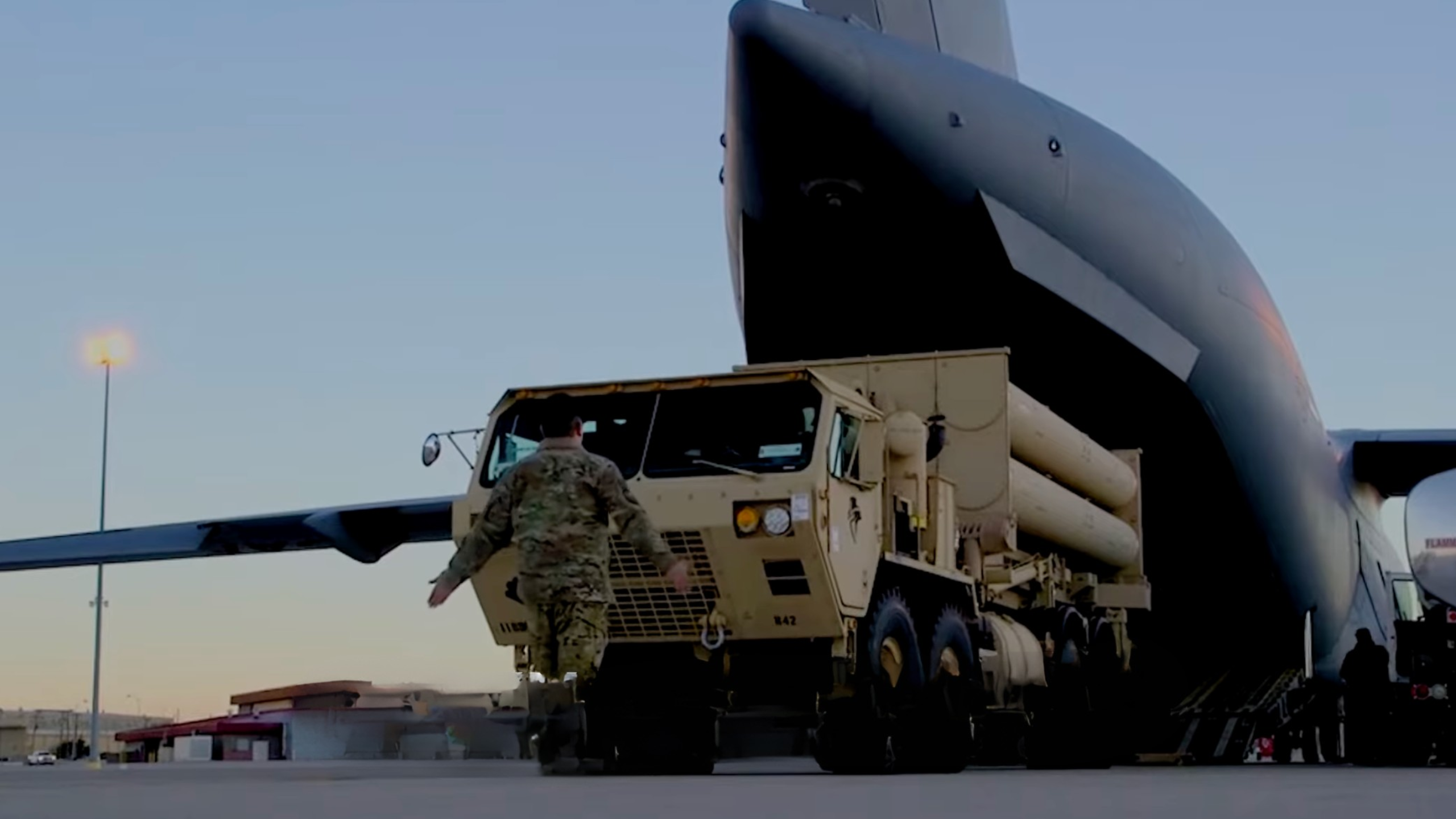 THAAD launcher
