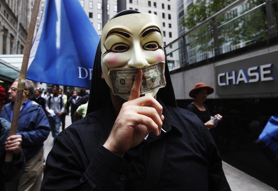 Occupy Wall Street protestor