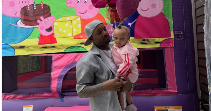 Parenting Influencer Jamal Morton with his daughter Sade Rose