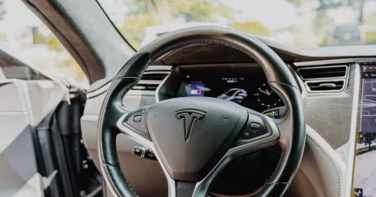 Tesla Car Interior