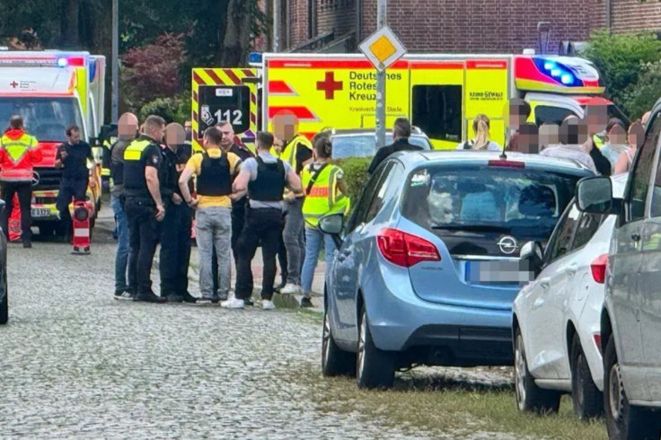 German town shooting, six dies