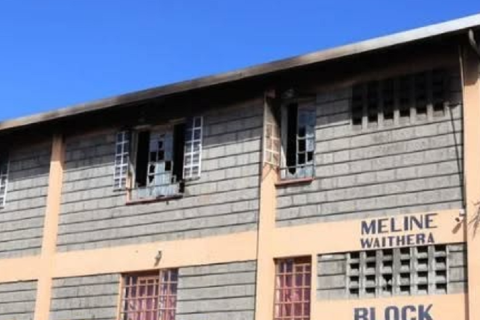 Utumishi Girls Academy fire aftermath