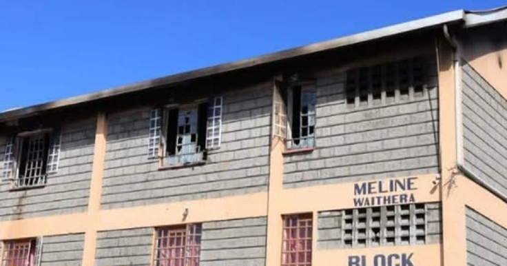 Utumishi Girls Academy fire aftermath