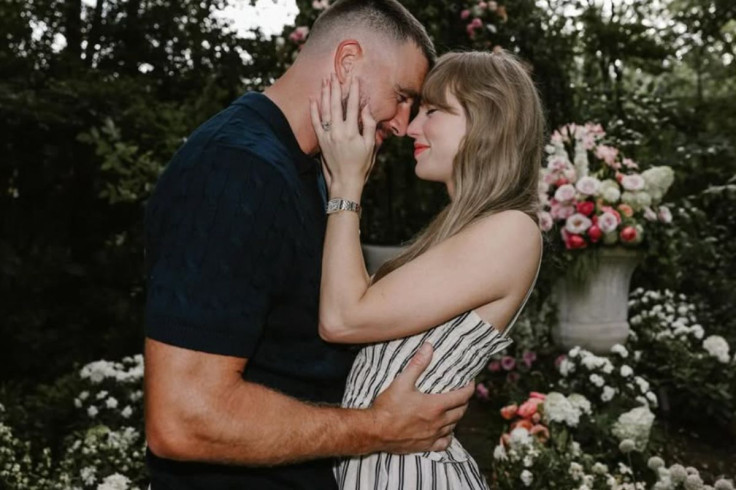 Taylor Swift and Travis Kelce