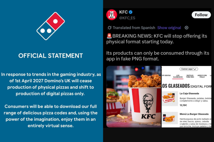 Dominos and KFC Roasting Sony