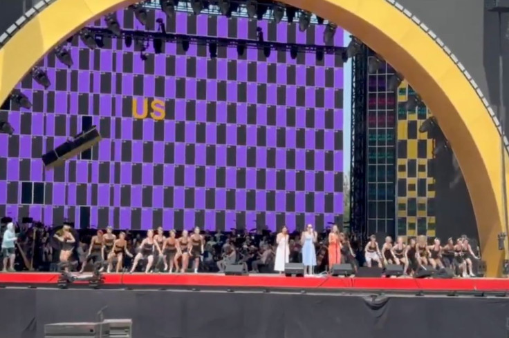 Freedom 250 Stage Collapse