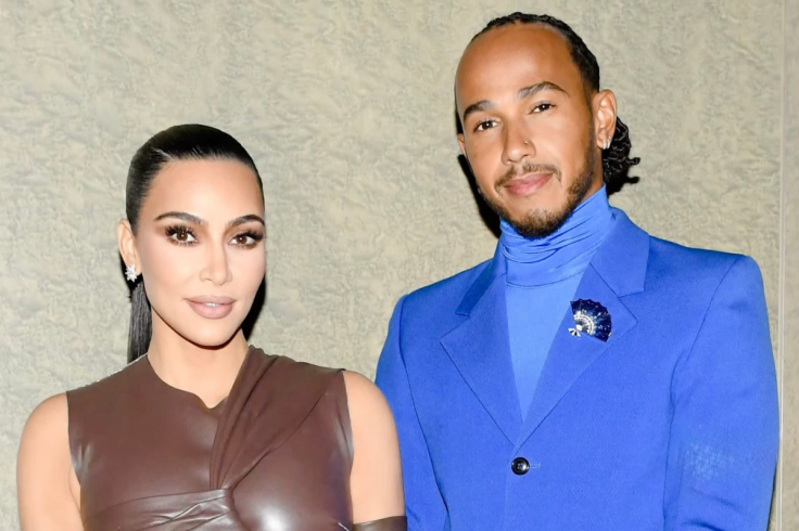 Kim Kardashian and Lewis Hamilton