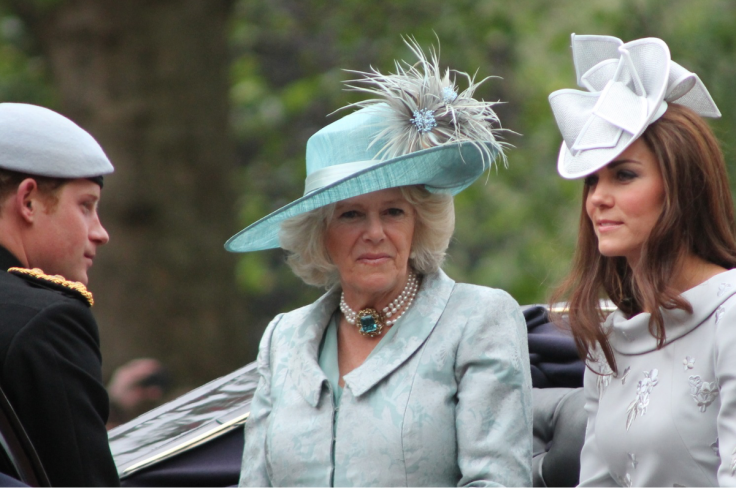 Prince Harry, Queen Camilla and Kate Middleton