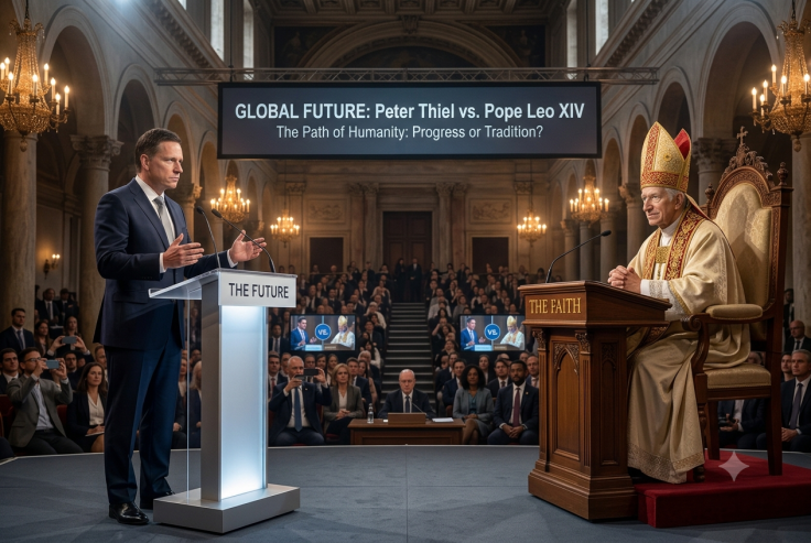 Peter Thiel and Pope Leo
