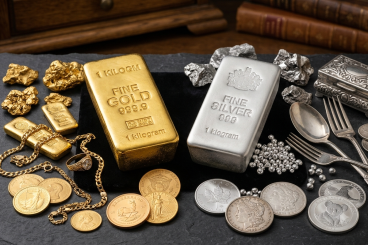 Gold and Silver