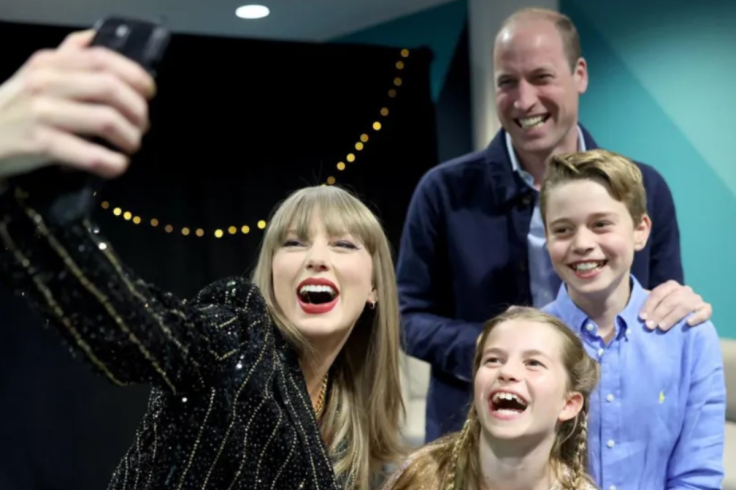 Taylor Swift takes royal selfie during London show