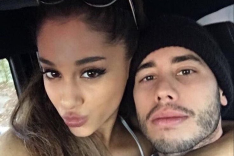 Ariana Grande and Ricky Álvarez