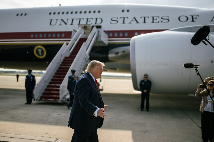 Donald Trump At Air Force One