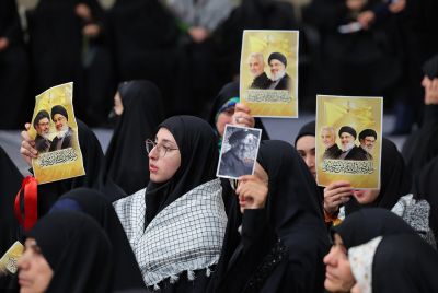 Meeting Of The Families Of The Martyrs