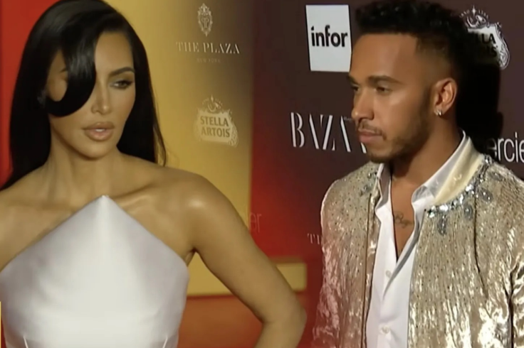 Kim Kardashian and Lewis Hamilton