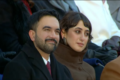 Zohran and wife Rama