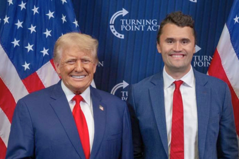 charlie kirk donald trump death row wish slam dunk
