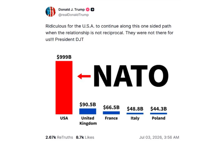 @realDonaldTrump NATO