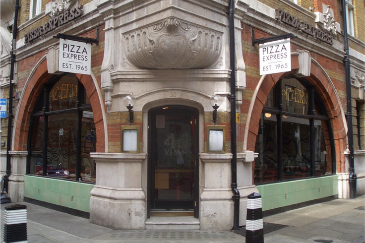 Pizza Express Woking Restaurant at Centre of Prince Andrew Alibi