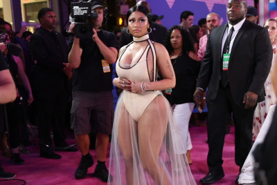 Nicki Minaj at 2018 VMA Red Carpet