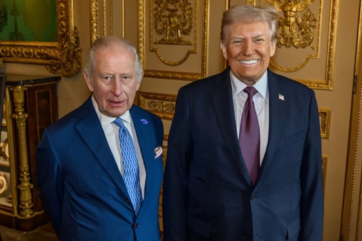 King Charles and Donald Trump