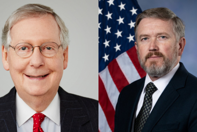 Mitch McConnell and Thomas Massie
