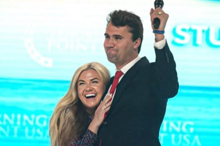 Charlie Kirk and Erika Kirk